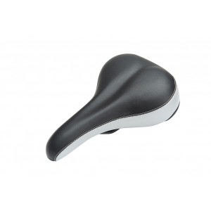 Black Indoor Cycle Saddle w/Clamp 500-1-0002-01